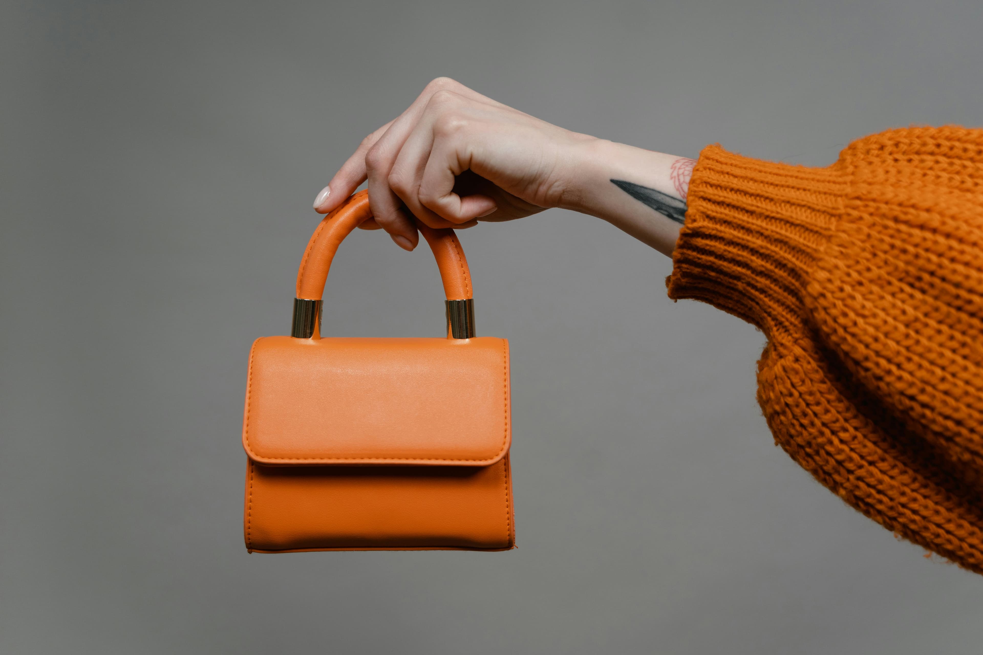 Tangerine Mini Tote